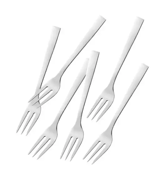 AMEFA PADOVA Sztućce UE Zestaw 6 widelczyków do ciasta LUZ stal 18/0