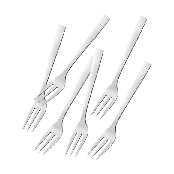 AMEFA PADOVA Sztućce UE Zestaw 6 widelczyków do ciasta LUZ stal 18/0