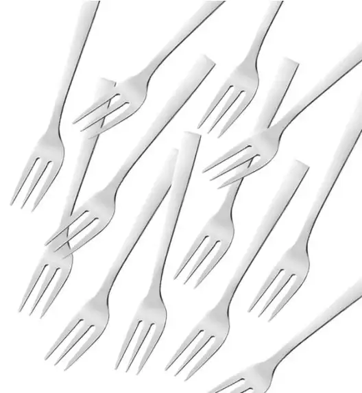 AMEFA PADOVA Sztućce UE Zestaw 12 widelczyków do ciasta LUZ stal 18/0