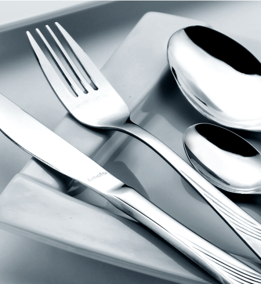AMEFA FELICIA Sztućce UE 48 el dla 12 osób luzem + pudełko składane / połysk