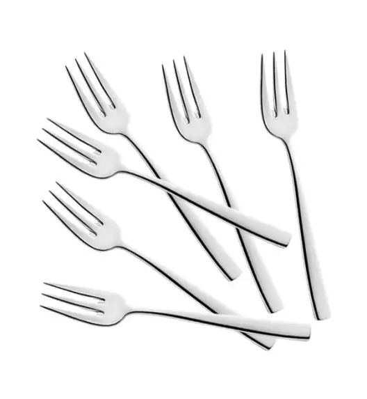 AMEFA Sztućce UE / MARTIN 6x Widelczyk do ciasta stal 18/10