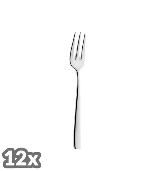 AMEFA Sztućce UE / MARTIN 12x Widelczyk do ciasta stal 18/10
