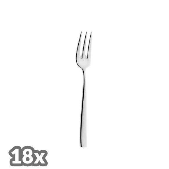 AMEFA Sztućce UE / MARTIN 18x Widelczyk do ciasta stal 18/10