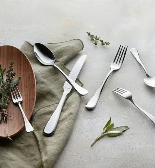 WYPRZEDAŻ! AMEFA Sztućce UE / DRIFT Widelczyk do ciasta stal 18/10 - 1 sztuka