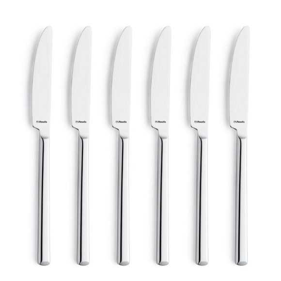 AMEFA Sztućce UE / METROPOLE 6x nóż stołowy stal 18/10