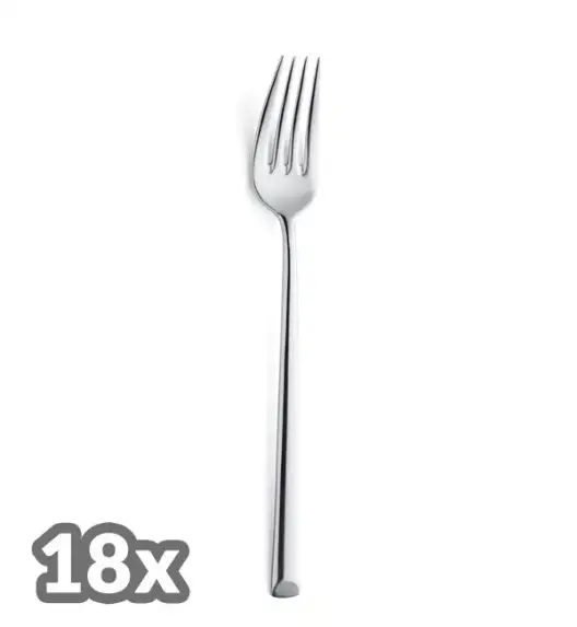 AMEFA Sztućce UE / METROPOLE 18x widelec stołowy stal 18/10