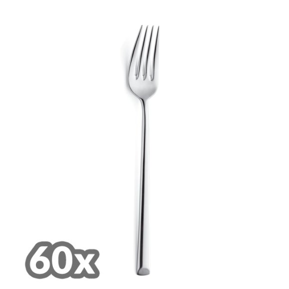 AMEFA Sztućce UE / METROPOLE 60x widelec stołowy stal 18/10