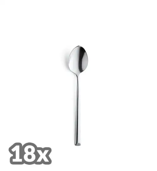 AMEFA Sztućce UE / METROPOLE 18x łyżeczka do herbaty stal 18/10