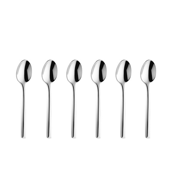 AMEFA Sztućce UE / METROPOLE 6x łyżeczka do kawy stal 18/10