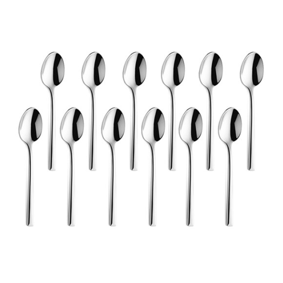AMEFA Sztućce UE / METROPOLE 12x łyżeczka do kawy stal 18/10