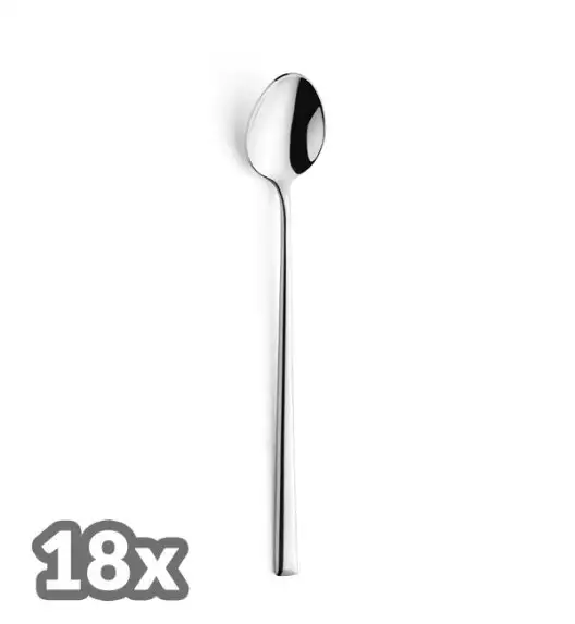 AMEFA Sztućce UE / METROPOLE 18x łyżeczka do latte stal 18/10