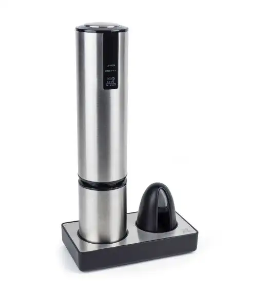 PEUGEOT ELIS TOUCH Korkociąg elektryczny 27 cm / srebrny / innowacyjny