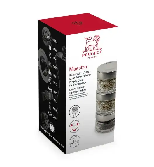 PEUGEOT MAESTRO Zestaw słoiczków / 3 szt.