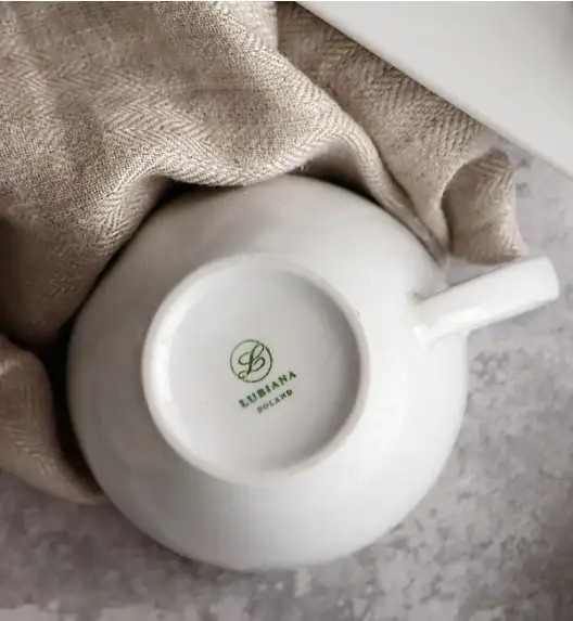 LUBIANA BISTRO / NANA Filiżanka 100 ml + spodek 12 cm / porcelana