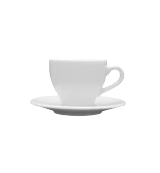 LUBIANA BISTRO / NANA 6x Filiżanka 100 ml + spodek 12 cm / porcelana