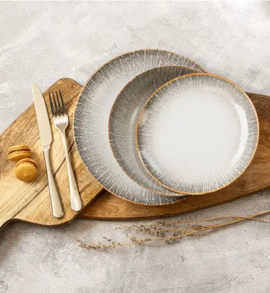 LUBIANA BOSS KERAJET | 074 KJ REACTIVO | Serwis obiadowy 12/36 elementów | 9000