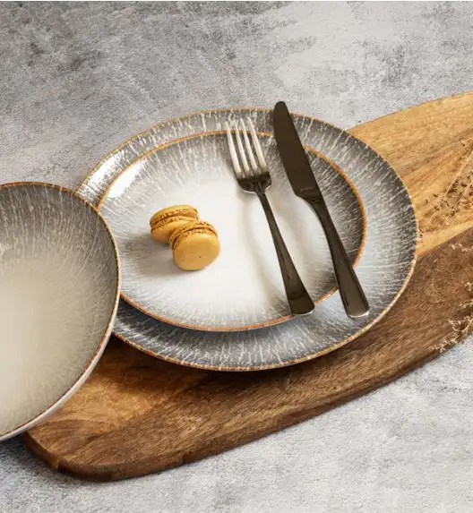 LUBIANA BOSS KERAJET | 074 KJ REACTIVO | Serwis obiadowy 12/36 elementów | 9000