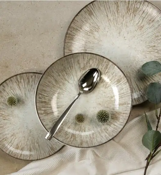 LUBIANA BOSS KERAJET | 076 KJ REACTIVO | Serwis obiadowy 18/54 elementy | 9016