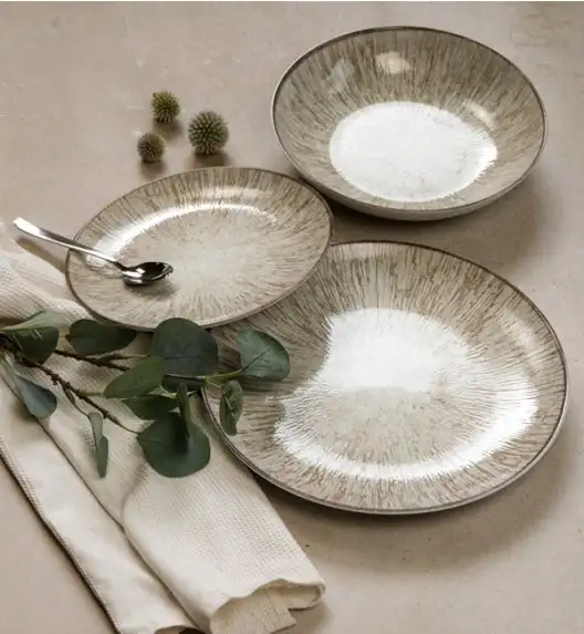 LUBIANA BOSS KERAJET | 076 KJ REACTIVO | Serwis obiadowy 18/54 elementy | 9016