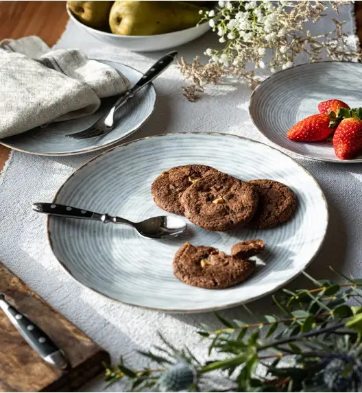 LUBIANA BOSS KERAJET | 101 KJ RAYADO | Serwis obiadowy 6/18 elementów | 9015