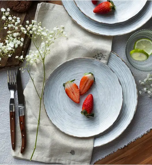 LUBIANA BOSS KERAJET | 101 KJ RAYADO | Serwis obiadowy 12/36 elementów | 9015