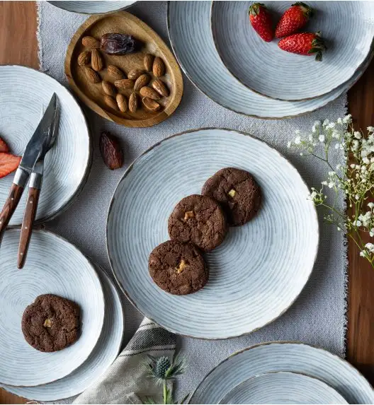 LUBIANA BOSS KERAJET | 101 KJ RAYADO | Serwis obiadowy 12/36 elementów | 9015