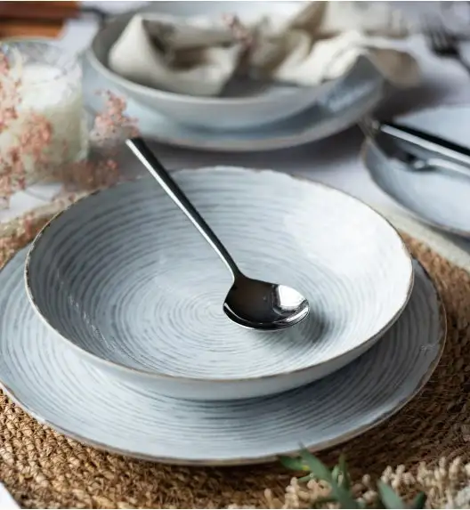 LUBIANA BOSS KERAJET | 101 KJ RAYADO | Serwis obiadowy 12/36 elementów | 9015