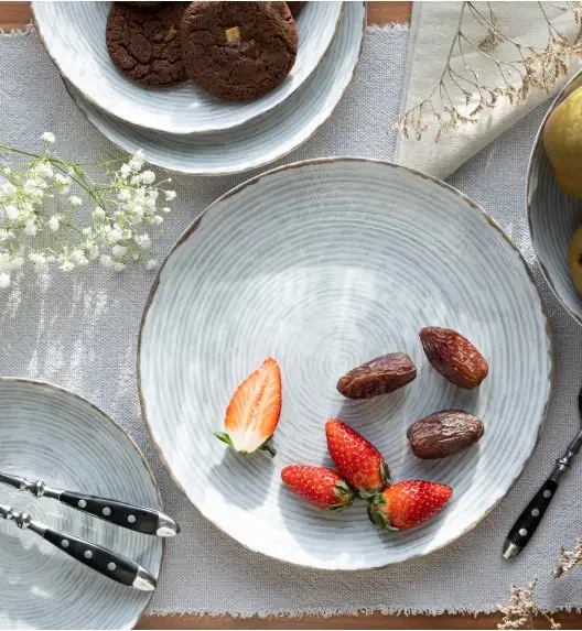 LUBIANA BOSS KERAJET | 101 KJ RAYADO | Serwis obiadowy 12/36 elementów | 9015