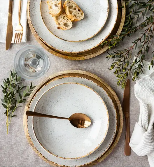 LUBIANA BOSS KERAJET | 103 KJ REACTIVO | Serwis obiadowy 6/18 elementów | 9018