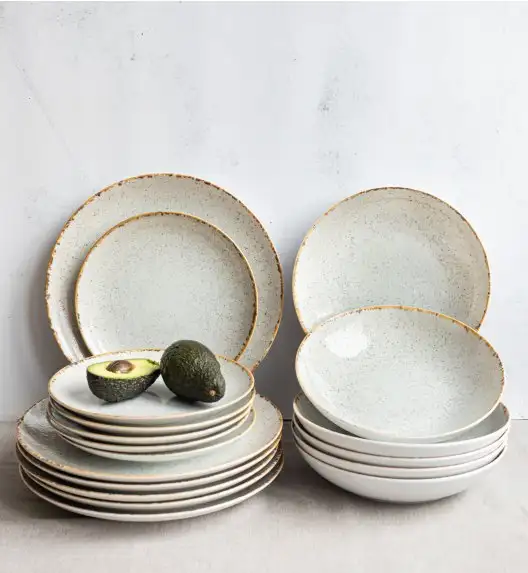 LUBIANA BOSS KERAJET | 103 KJ REACTIVO | Serwis obiadowy 6/18 elementów | 9018