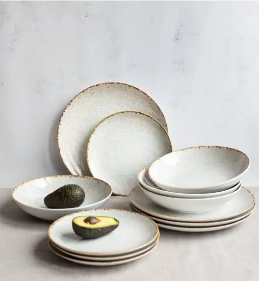 LUBIANA BOSS KERAJET | 103 KJ REACTIVO | Serwis obiadowy 6/18 elementów | 9018