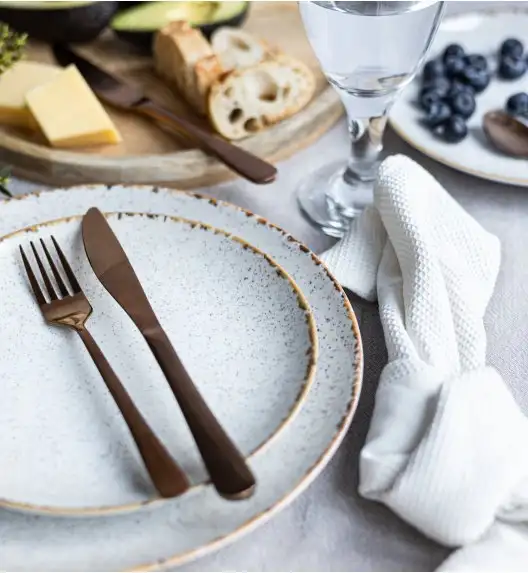 LUBIANA BOSS KERAJET | 103 KJ REACTIVO | Serwis obiadowy 12/36 elementów | 9018