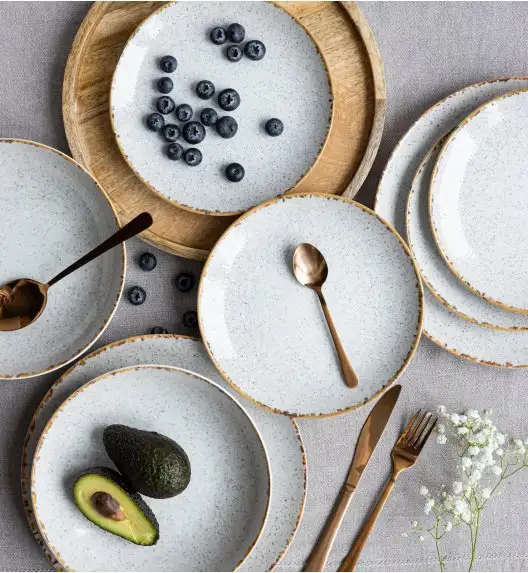 LUBIANA BOSS KERAJET | 103 KJ REACTIVO | Serwis obiadowy 12/36 elementów | 9018