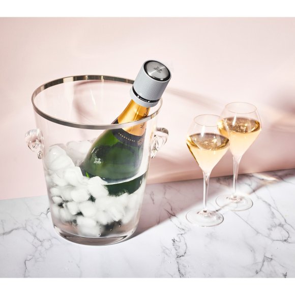 PEUGEOT LINE Zatyczka do win musujących szara