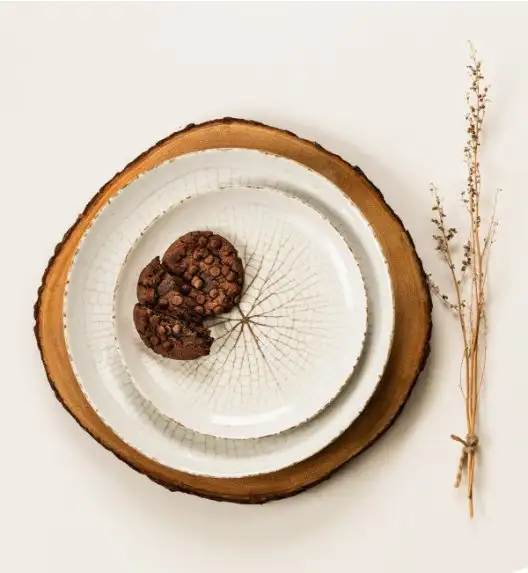 LUBIANA BOSS KERAJET | 104 KJ LEAF | Serwis obiadowy 6/18 elementów | 9036