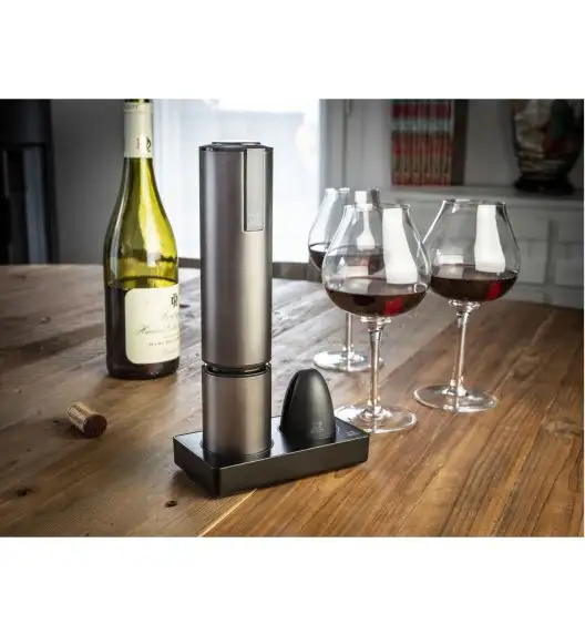 PEUGEOT ELIS TOUCH Korkociąg elektryczny 27 cm / czarny / innowacyjny