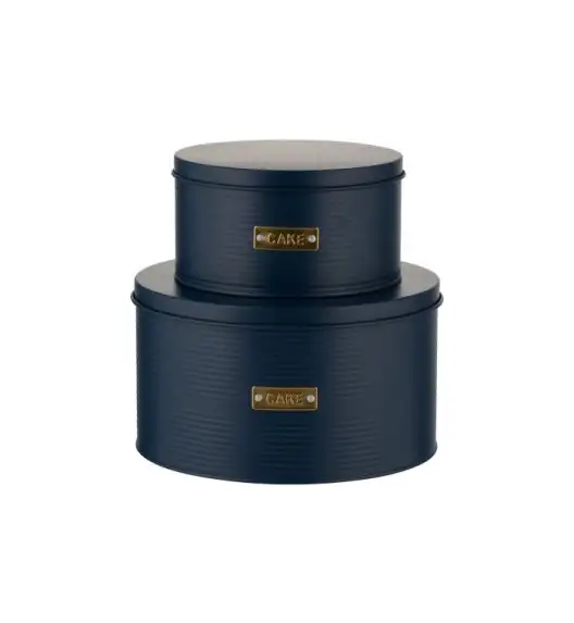 WYPRZEDAŻ! TYPHOON OTTO Zestaw 2 pojemników na ciastka / granatowy navy