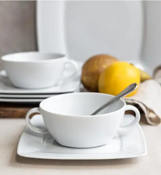 LUBIANA VICTORIA Serwis obiadowo-kawowy 92 el SM / 12 osób