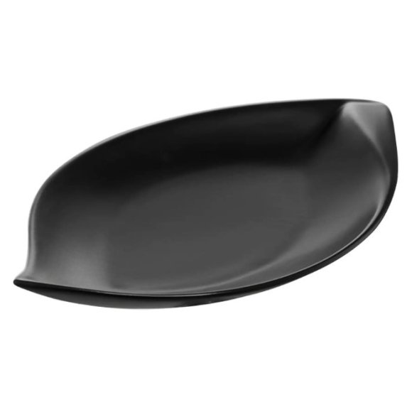 AMBITION SALSA Półmisek łódka 27 x 15,5 cm / czarna porcelana