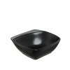 AMBITION SALSA Salaterka kwadratowa 14,5 cm / czarna porcelana
