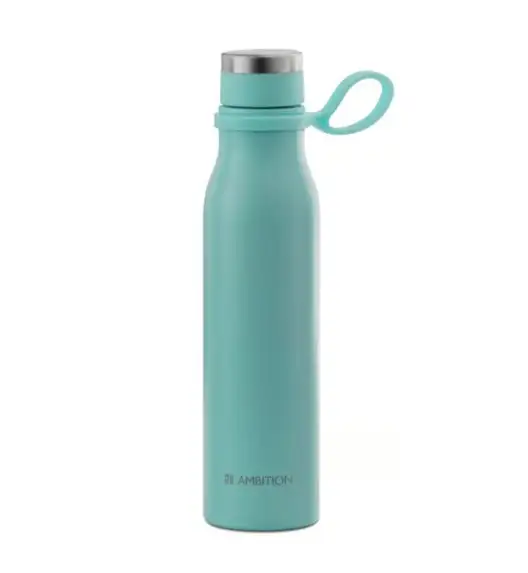 AMBITION SILKY Butelka termiczna ze stali nierdzewnej 480 ml / miętowa