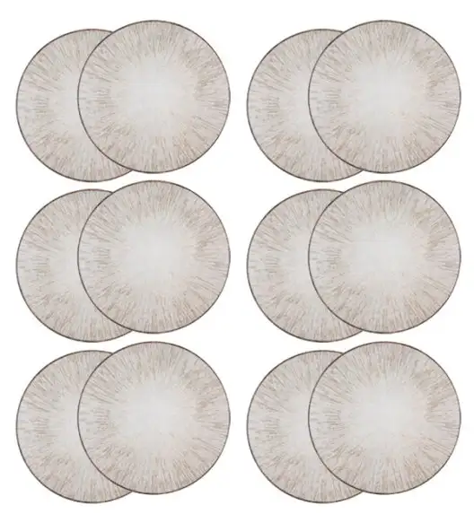 LUBIANA BOSS KERAJET | 076 KJ REACTIVO | 12x Talerz obiadowy 27 cm  | 9016