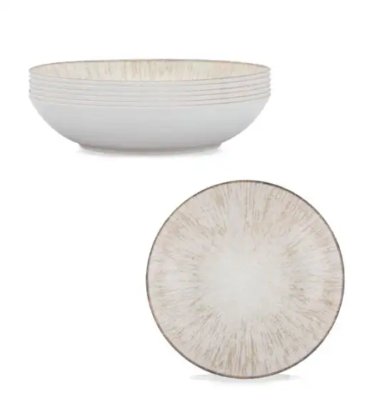 LUBIANA ROMA KERAJET | 076 KJ REACTIVO | 6x Talerz głęboki 22 cm  | 9016