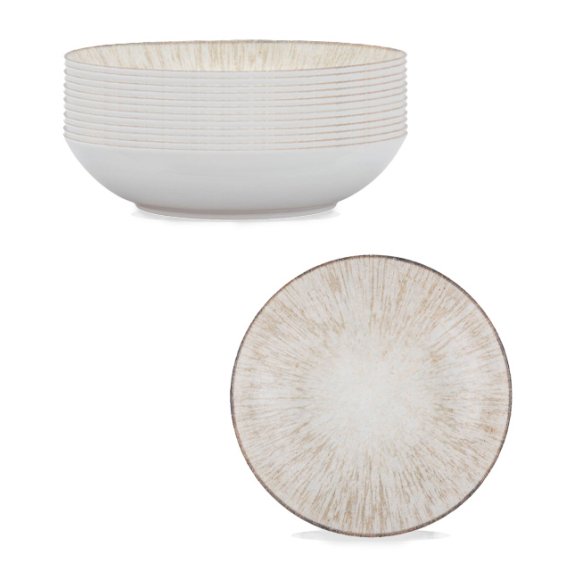 LUBIANA ROMA KERAJET | 076 KJ REACTIVO | 12x Talerz głęboki 22 cm | 9016