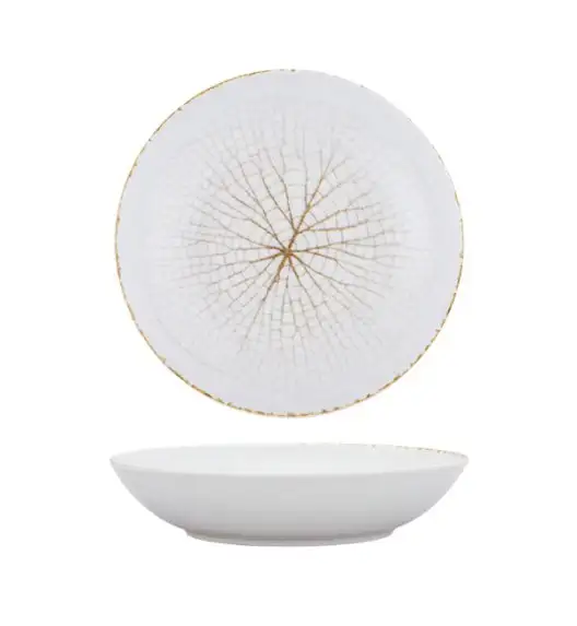 LUBIANA ROMA KERAJET | 104 KJ LEAF | 12x Talerz głęboki 22 cm  | 9036