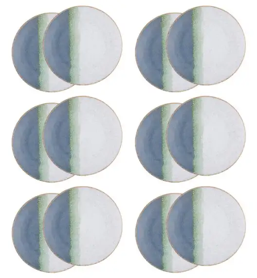 LUBIANA BOSS KERAJET | 088 KJ TEXTURAS | 12x Talerz obiadowy 27 cm  | 9012