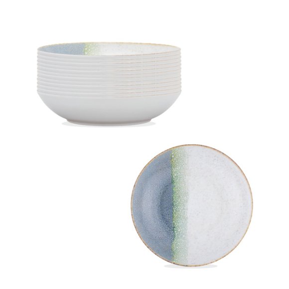 LUBIANA ROMA KERAJET | 088 KJ TEXTURAS | 12x Talerz głęboki 22 cm  | 9012