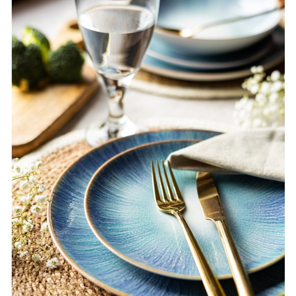 LUBIANA BOSS KERAJET | 070 KJ ESMERALDA | 6x Talerz obiadowy 27 cm  | 9001