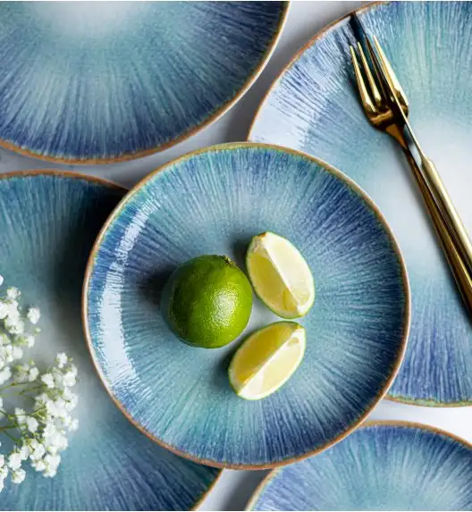 LUBIANA BOSS KERAJET | 070 KJ ESMERALDA | 6x Talerz obiadowy 27 cm  | 9001