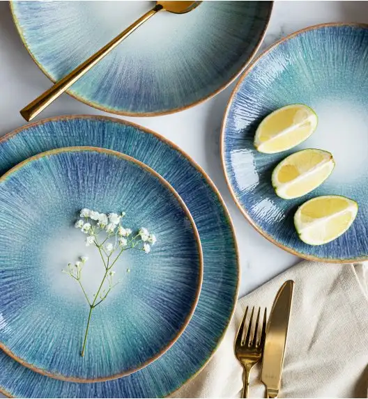 LUBIANA BOSS KERAJET | 070 KJ ESMERALDA | 12x Talerz obiadowy 27 cm  | 9001